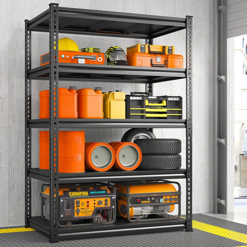 Orra 72" H Heavy-Duty Garage Shelving with Adjustable Shelves,Shelving Unit for Garage, Pantry & Storage