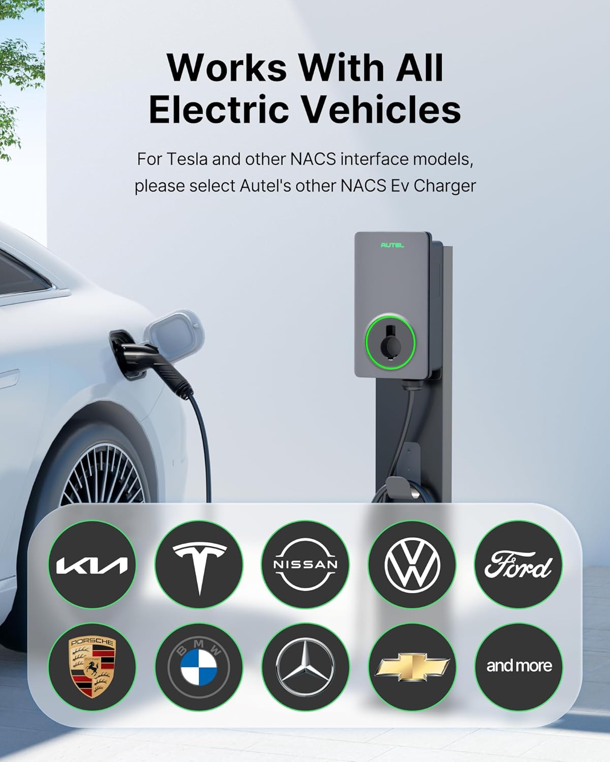 Autel MaxiCharger AC Single Charger 50A EV Charger