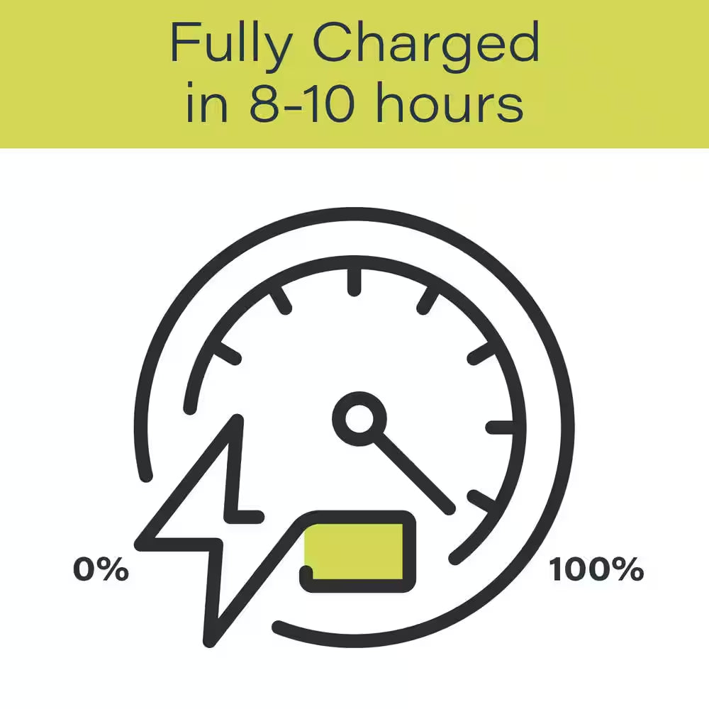 Plug-In 40 Amp 9.6Kw Level 2 EV Charger for Home, 14-50P Plug, Indoor/Outdoor, Black