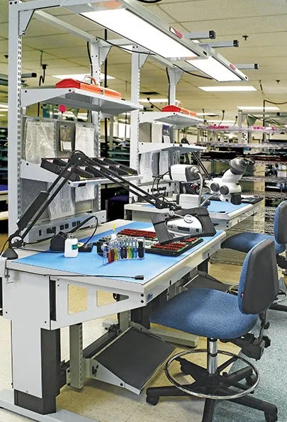 LISTA Align Adjustable Height Workstation