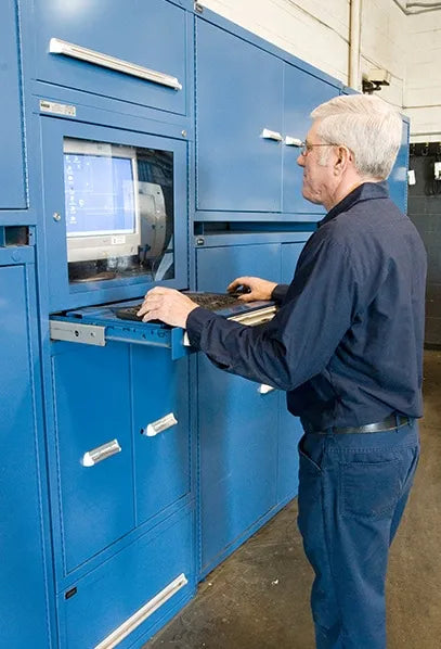 Vidmar Computer Cabinet