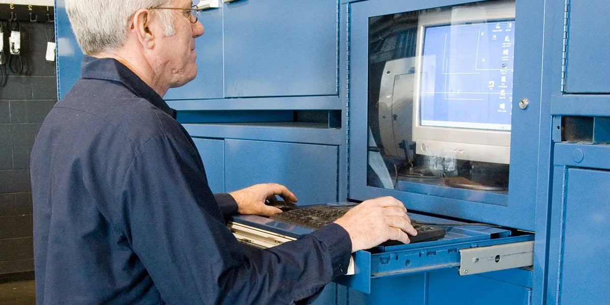 Vidmar Computer Cabinet