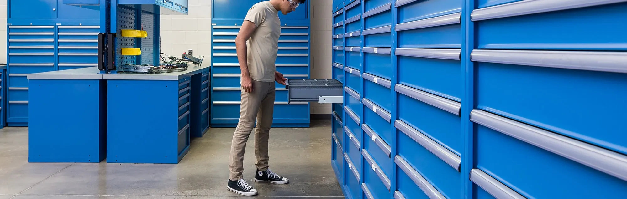 LISTA Drawer Storage Cabinet
