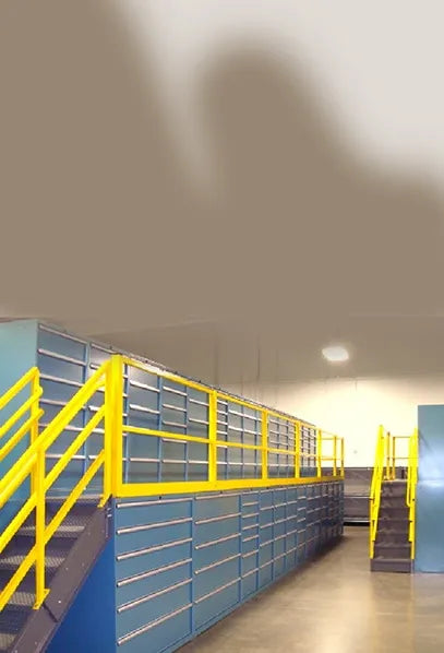 LISTA Mezzanines and Stacked Cabinets