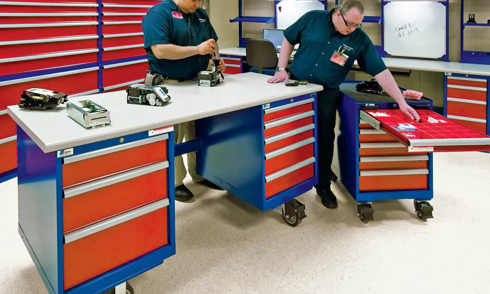 LISTA Standard Depth Mobile Cabinet