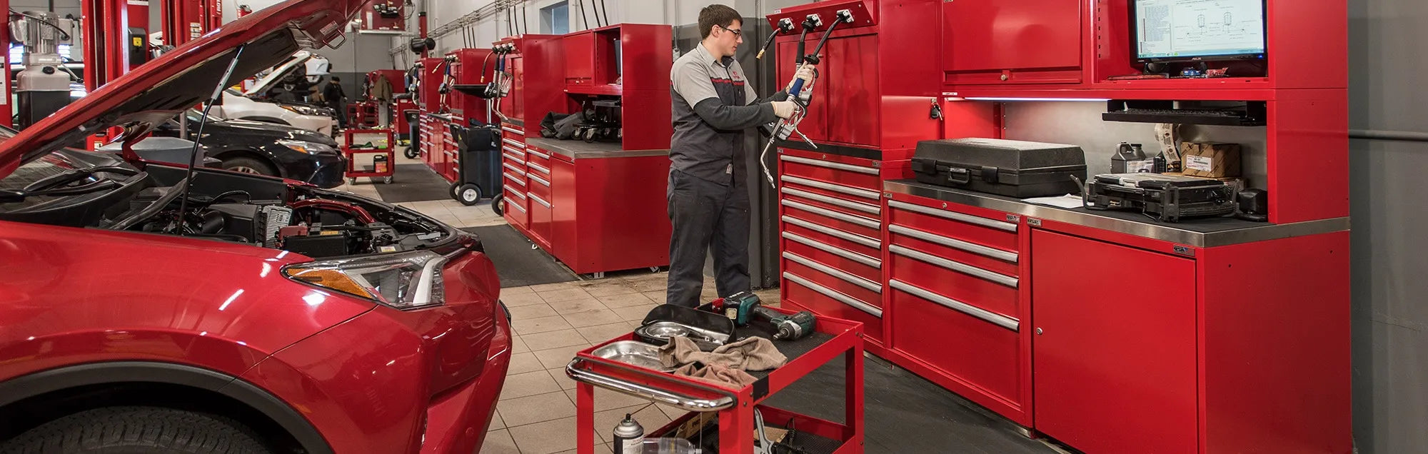 LISTA Model ST Mobile Tool Cart