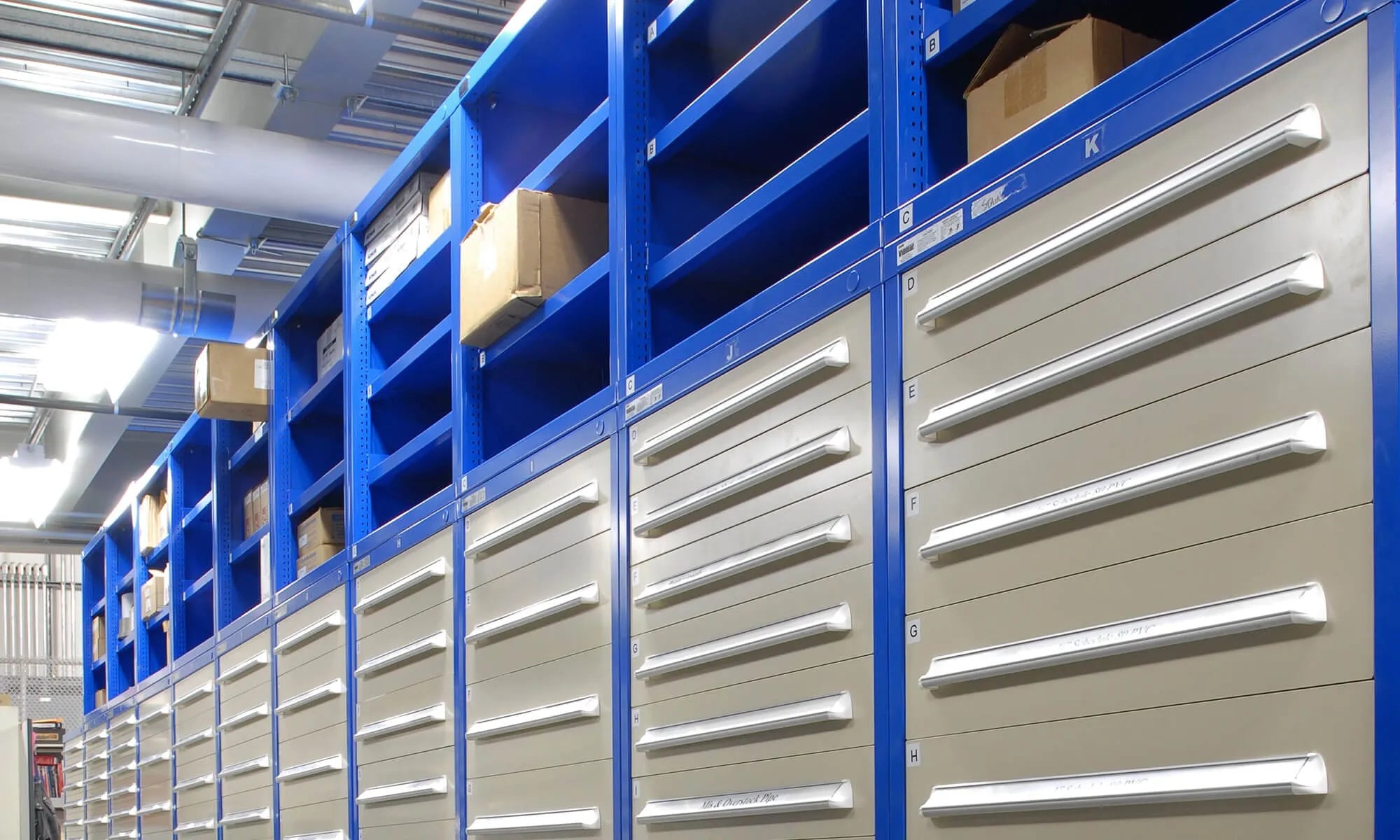 Vidmar Overhead Storage Cabinet