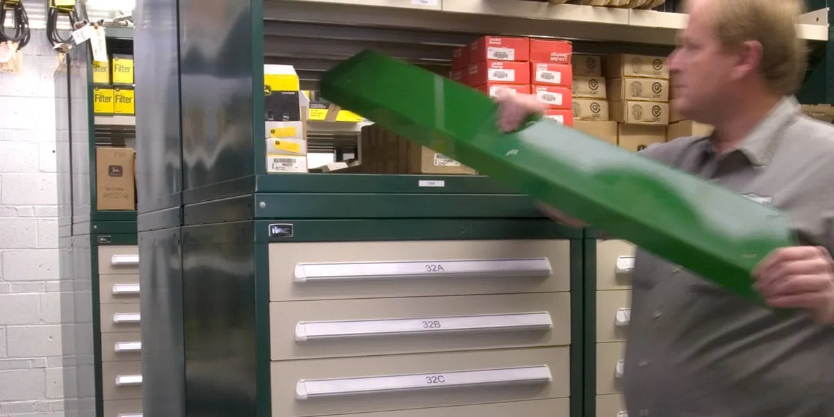 Vidmar Pass-Through Storage Cabinet
