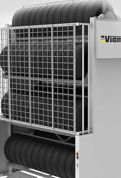 LISTA Tire Carousel Vertical Tire Storage System