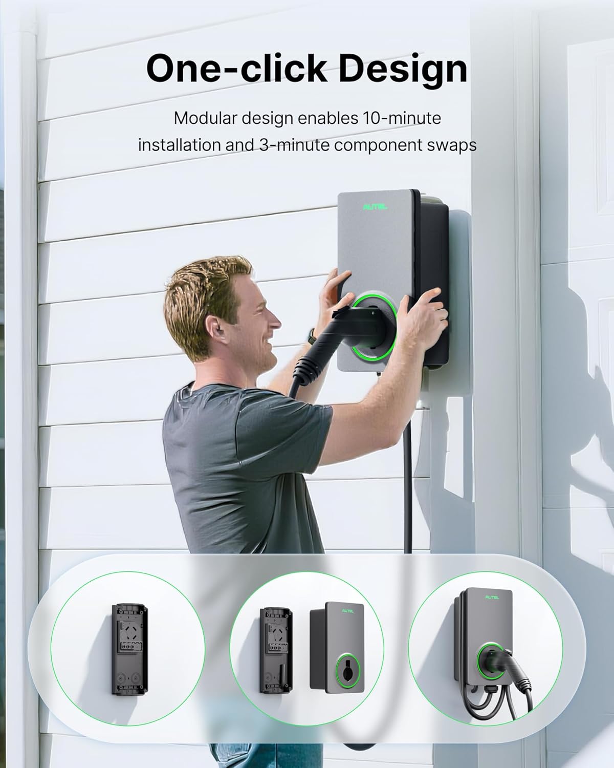 Autel MaxiCharger AC Single Charger 50A EV Charger