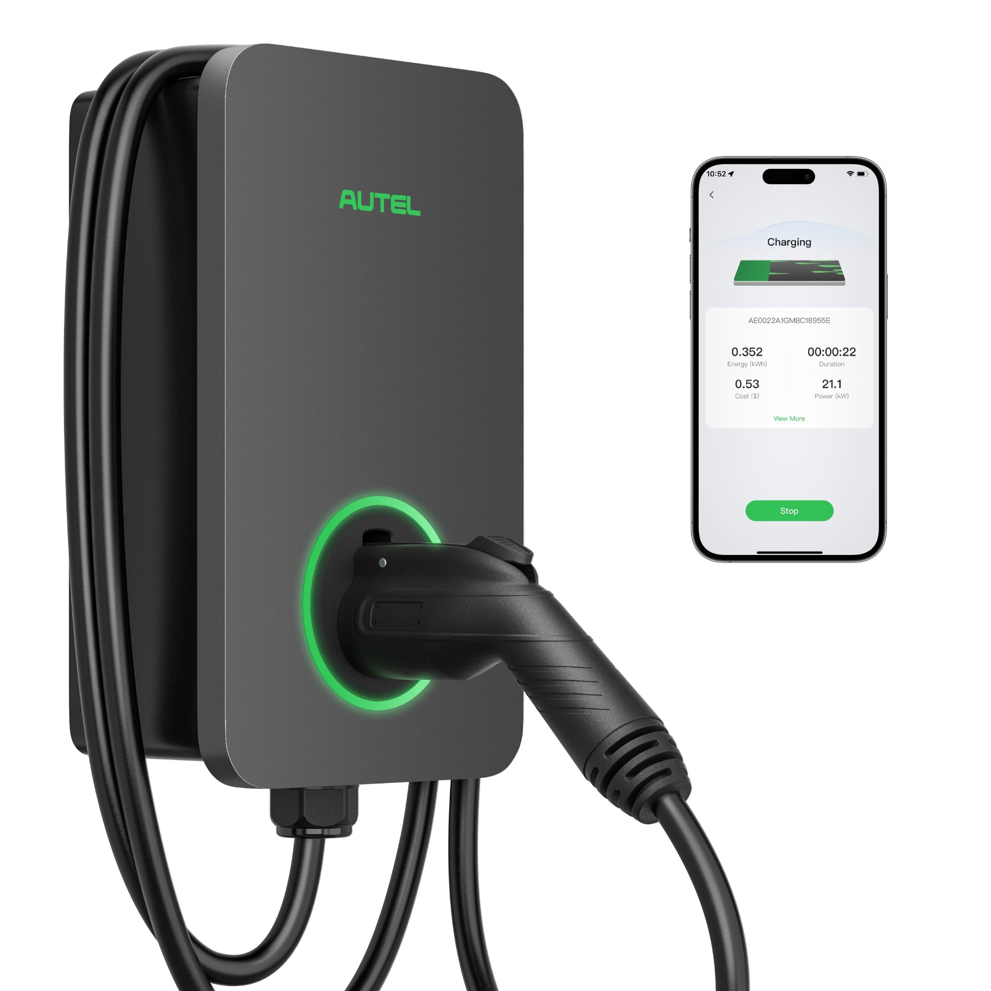 Autel MaxiCharger AC Pro 80A 19.2kW Residential EV Charger | CA