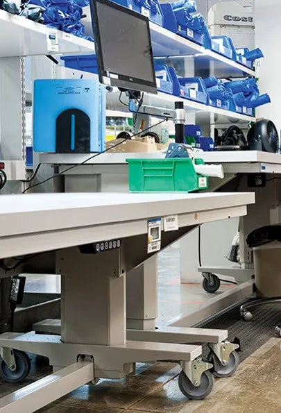 LISTA Align Adjustable Height Workstation