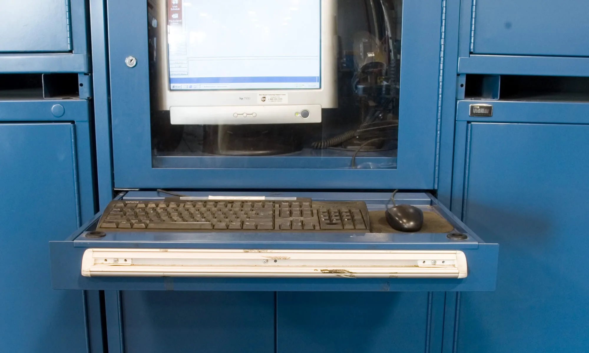 Vidmar Computer Cabinet