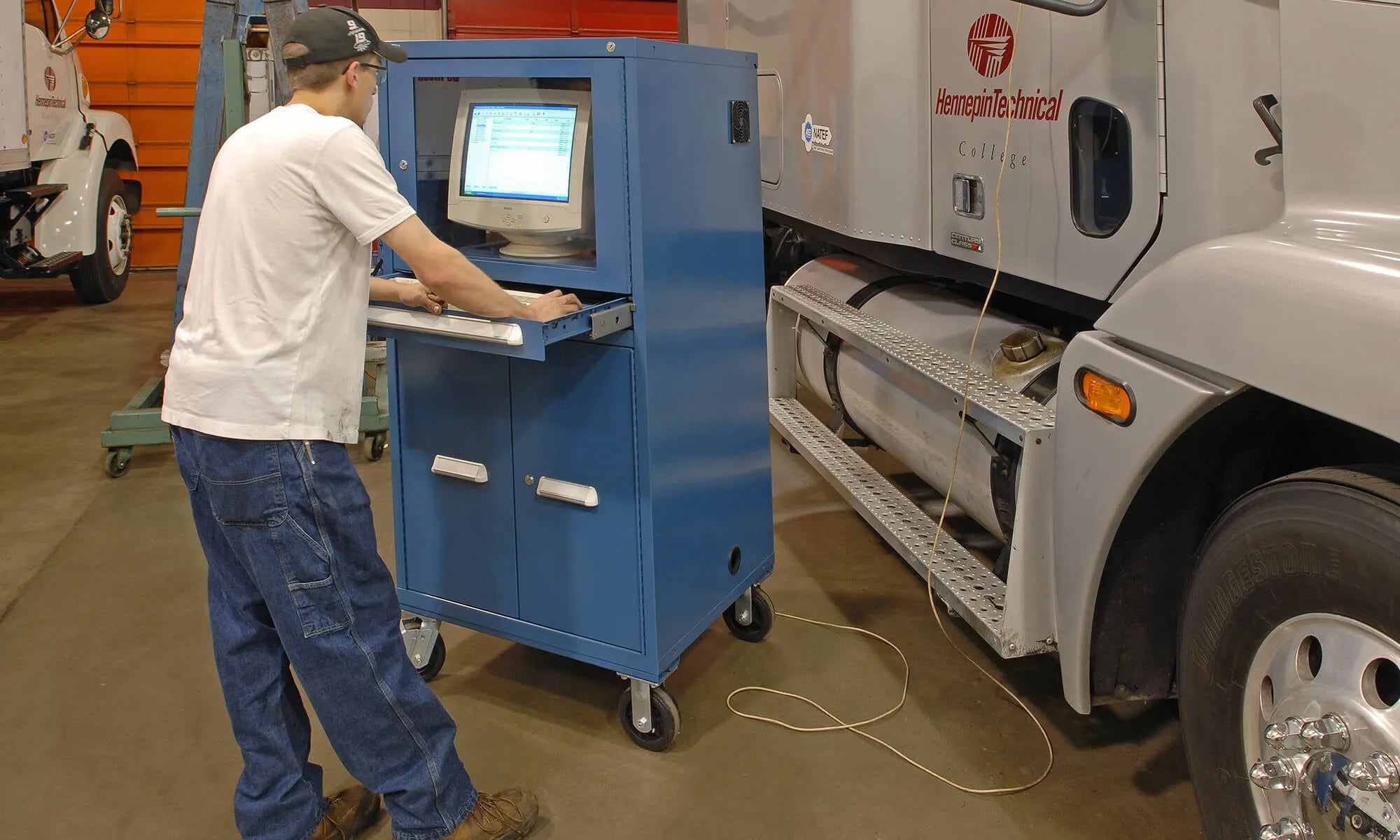 Vidmar Computer Cabinet