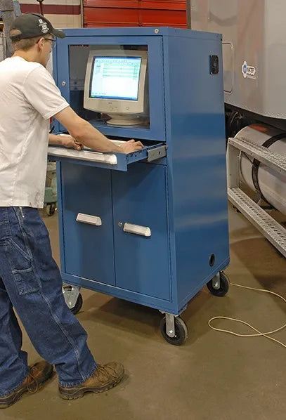Vidmar Computer Cabinet