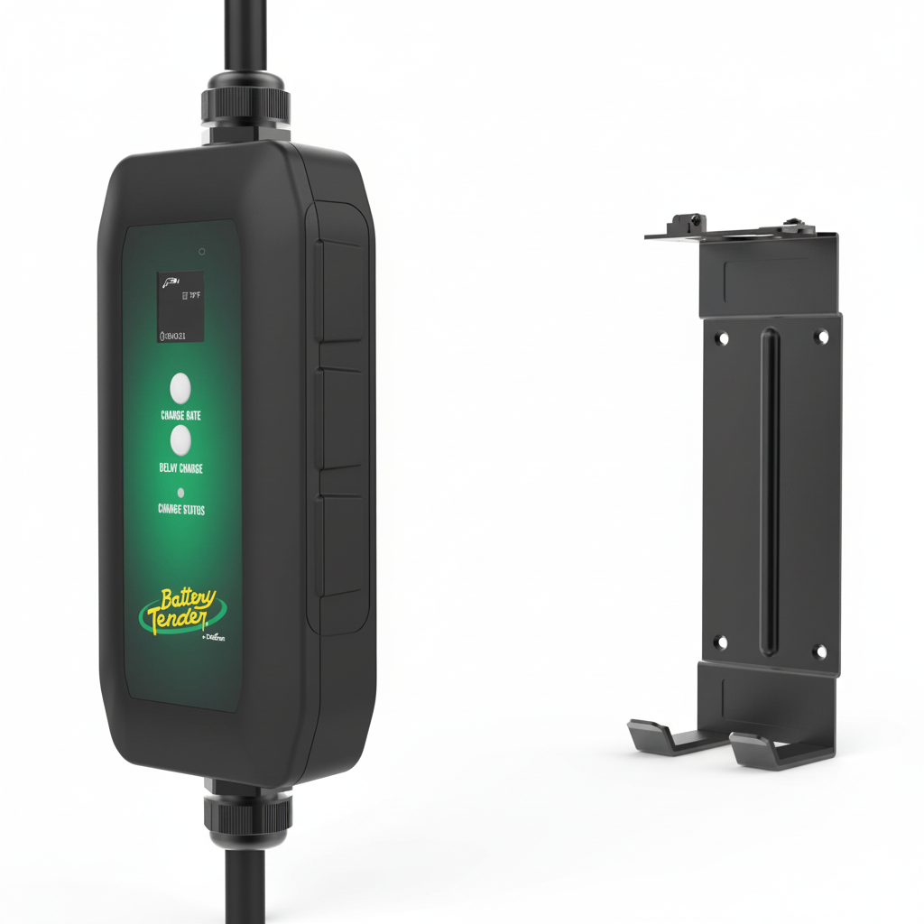 Echarge 16 AMP EV Charger - Level 1 Portable Electric Vehicle EV Car Charger - 022-3016-DL-WH