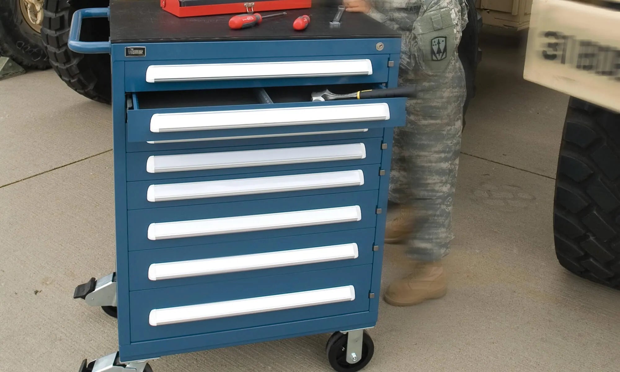 Vidmar Mobile Storage Cabinets