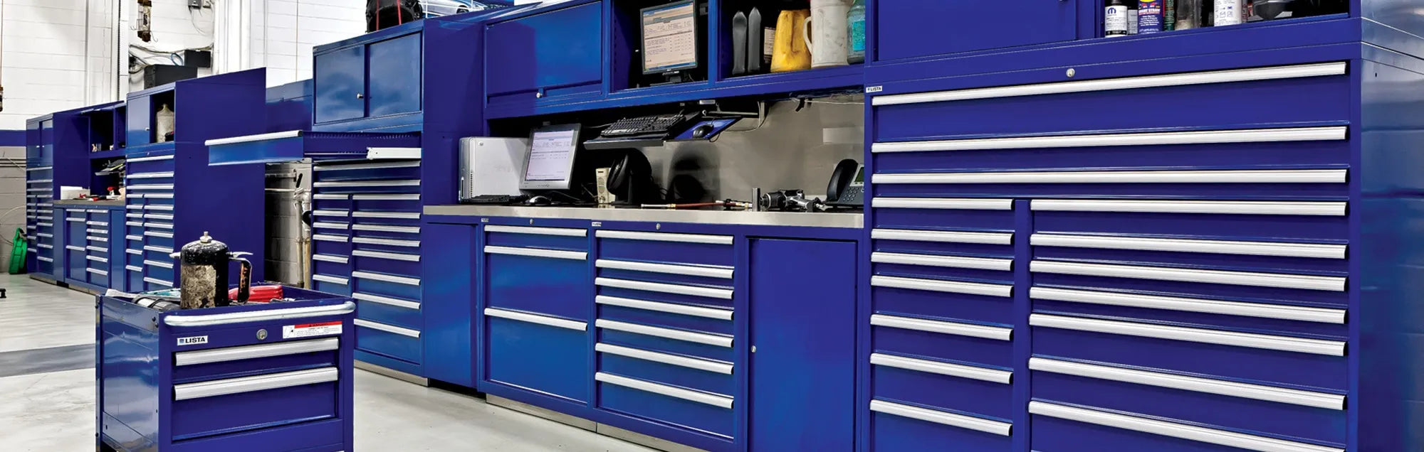 LISTA Model NS Mobile Tool Cart