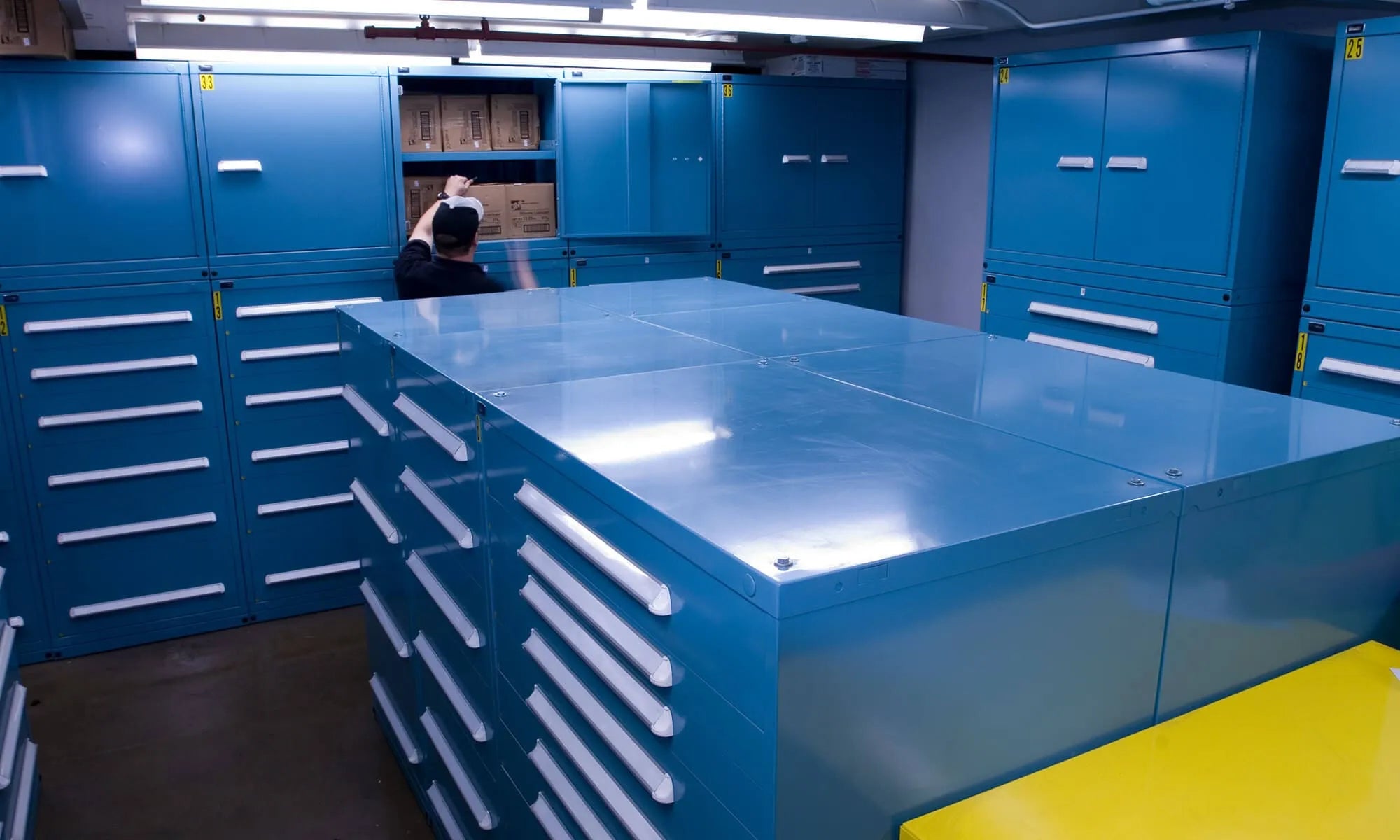 Vidmar Overhead Storage Cabinet