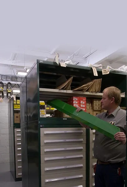 Vidmar Pass-Through Storage Cabinet