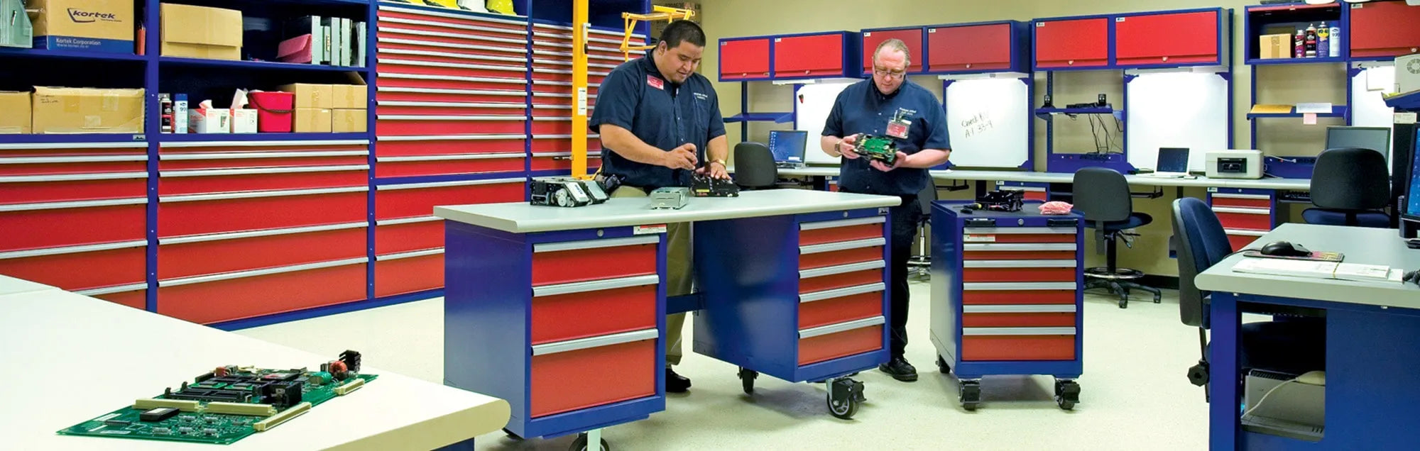 LISTA Standard Depth Mobile Cabinet