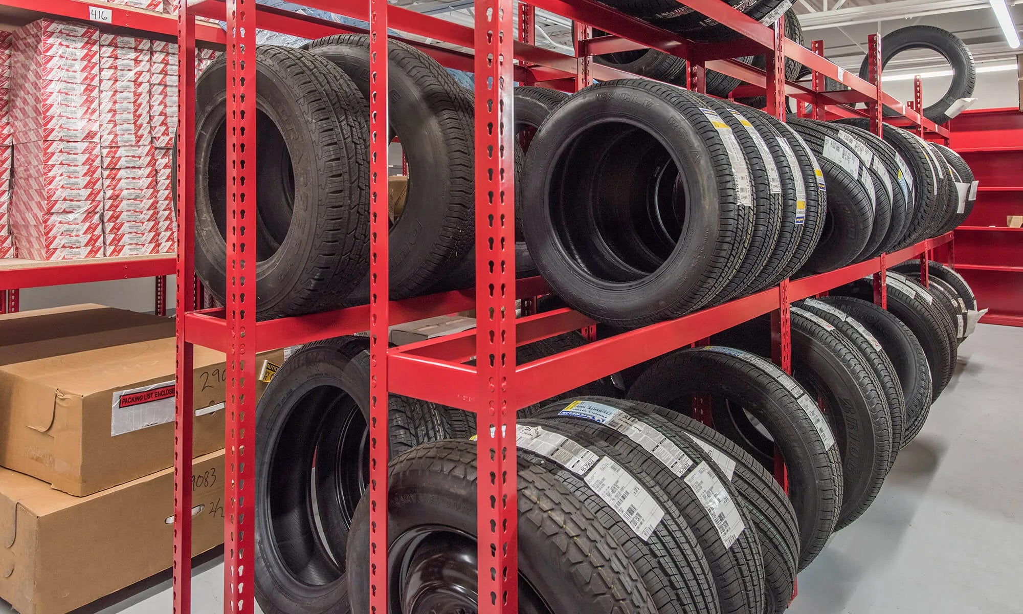 LISTA Tire Carousel Vertical Tire Storage System