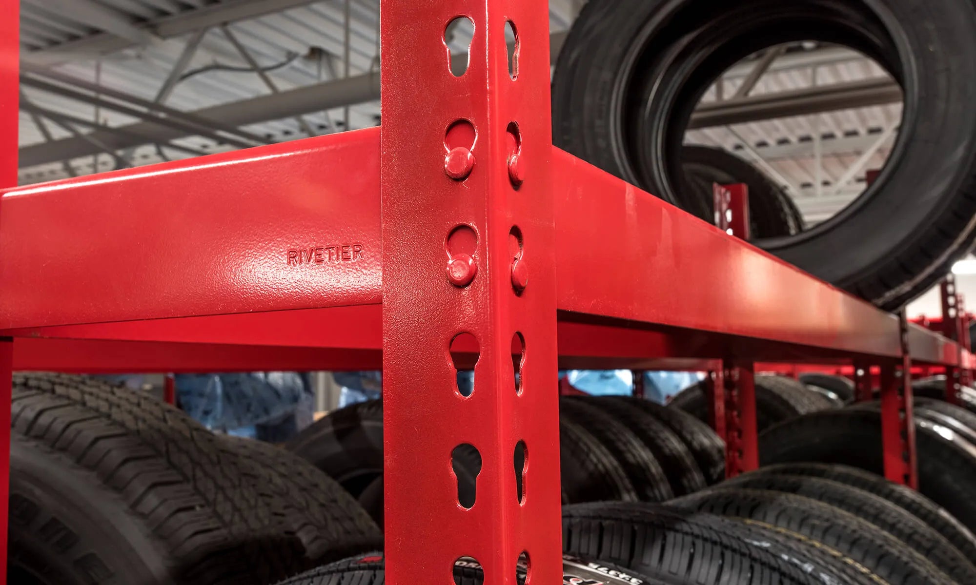 LISTA Tire Carousel Vertical Tire Storage System